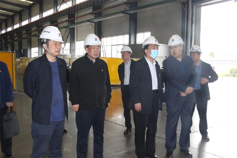 國家糧食和物資儲備局河南局分黨組副書記、副局長李強一行蒞臨公司調(diào)研